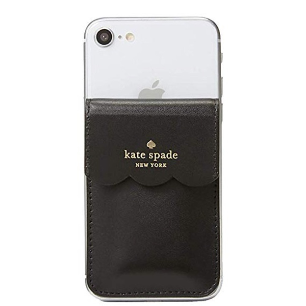 Kate Spade Black Sticker Pocket